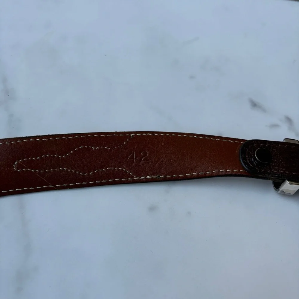 Pinto Ranch TX Belt - Genuine Ostrich Handmade Belt - Men's